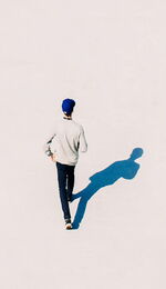 Mann mit Schatten - Was heißt Integration